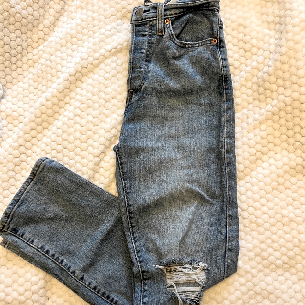 LEVIS WEDGE STRAIGHT JEANS